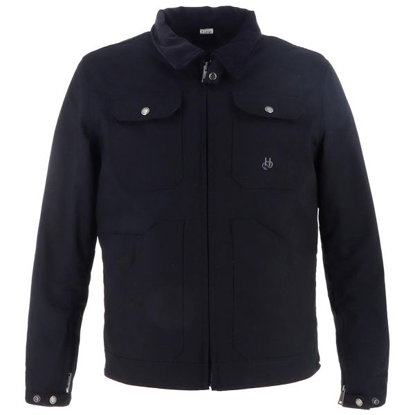 Motorradjacke Helstons Oregon Cotton Canvas Schwarz Motorradjacke Helstons Oregon Cotton Canvas Schwarz