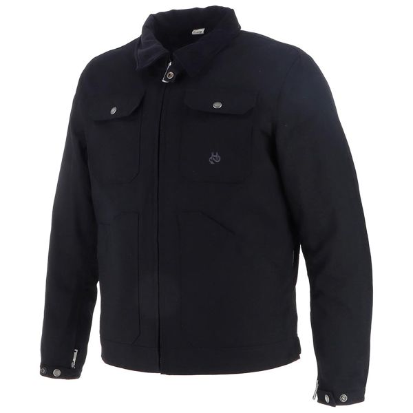 Helstons Oregon Cotton Canvas Schwarz