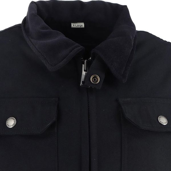 Helstons Oregon Cotton Canvas Schwarz