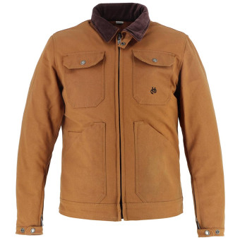 Motorradjacke Helstons Oregon Baumwolle Canvas Kraft
