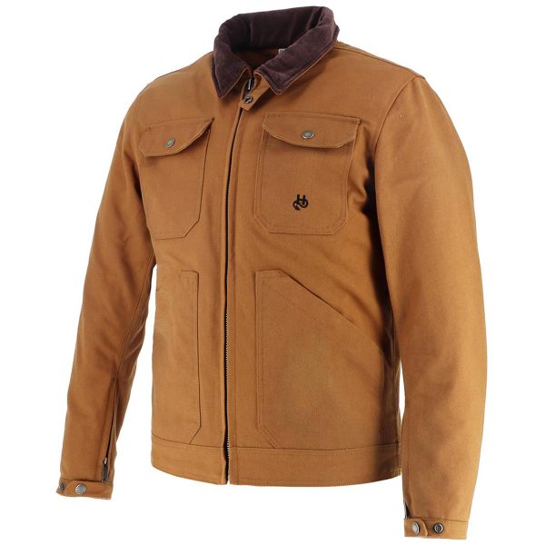 Helstons Oregon Baumwolle Canvas Kraft