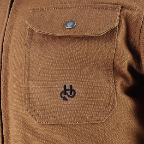 Helstons Oregon Baumwolle Canvas Kraft