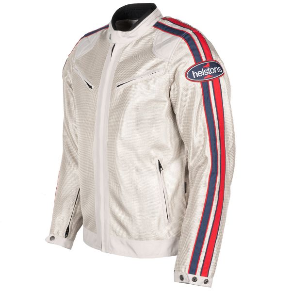 Motorradjacke Helstons Pace Air Silver Motorradjacke Helstons Pace Air Silver