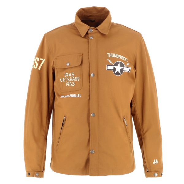Motorradjacke Helstons Patriot Canvas Kraft