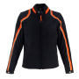 Motorradjacke Helstons Phoenix Air Mesh Schwarz Orange Beige