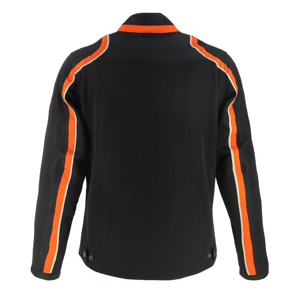 Helstons Phoenix Air Mesh Schwarz Orange Beige