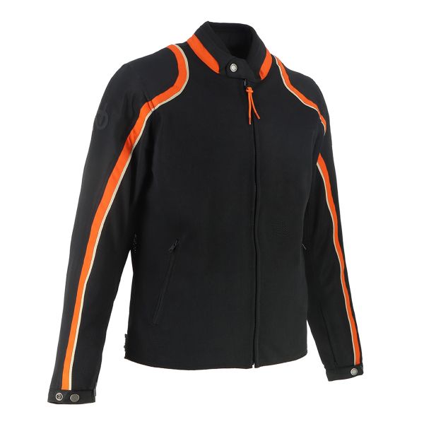 Helstons Phoenix Air Mesh Schwarz Orange Beige