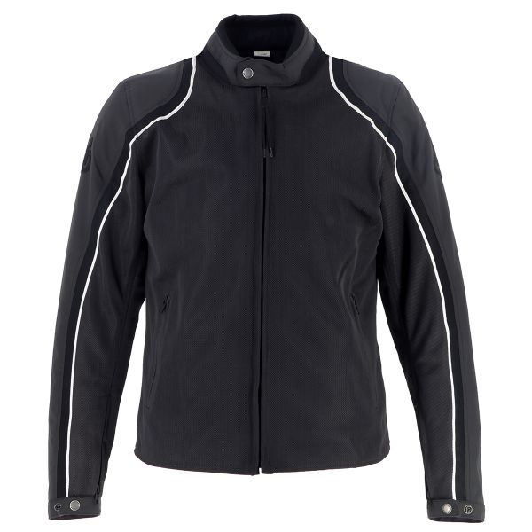 Motorradjacke Helstons Phoenix Air Mesh Schwarz