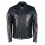 Motorradjacke Helstons Race Leather Rag Blue
