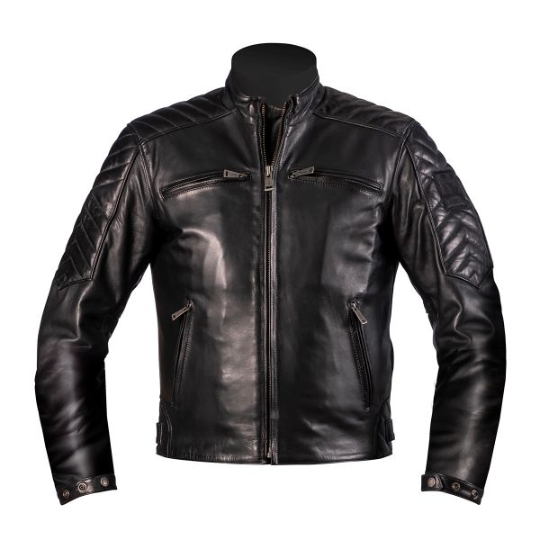 Motorradjacke Helstons Raft Rag Black Motorradjacke Helstons Raft Rag Black
