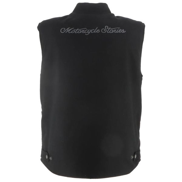 Helstons Railway Cotton Black