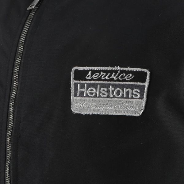 Helstons Railway Cotton Black