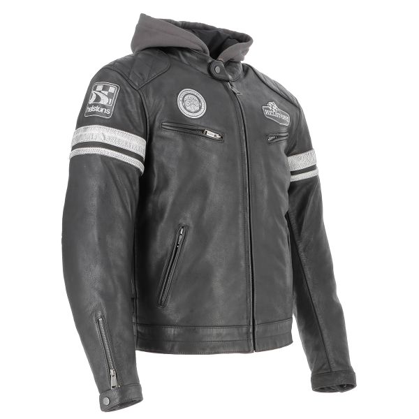 Helstons Riposte Leather Buffalo Black