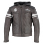 Motorradjacke Helstons Riposte Leather Buffalo Brown