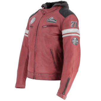 Helstons Riposte Leather Buffalo Red