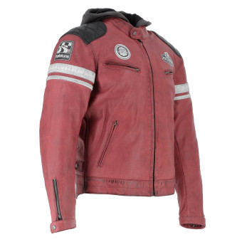 Helstons Riposte Leather Buffalo Red