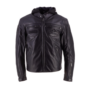 Motorradjacke Helstons Rival Leather Brown