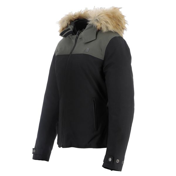 Motorradjacke Helstons Selena Black Kaki Motorradjacke Helstons Selena Black Kaki