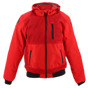 Motorradjacke Helstons Softy Air Lady Mesh Red