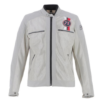 Motorradjacke Helstons Stinger Air Mesh Grey