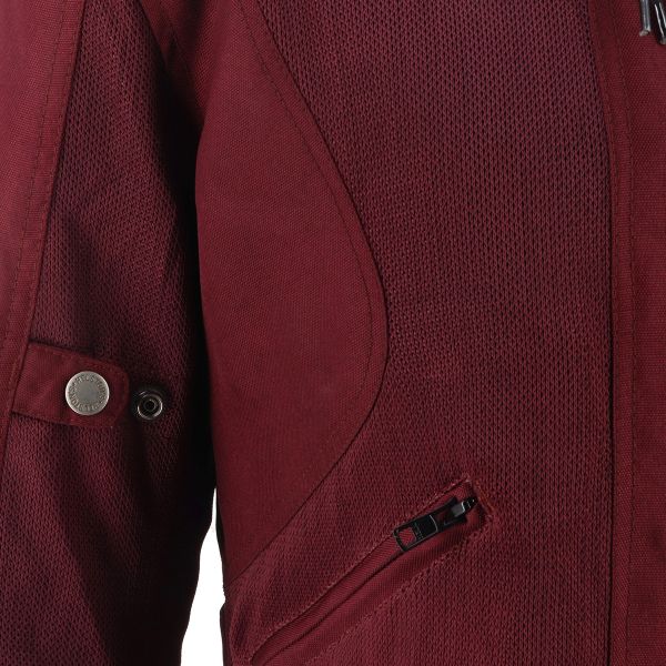 Helstons Stoner Evo Air Girl Mesh Bordeaux