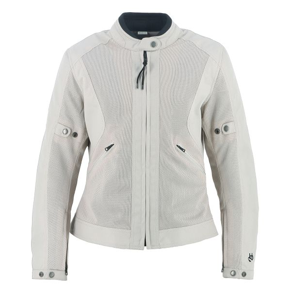 Motorradjacke Helstons Stoner Evo Air Girl Mesh Silber Motorradjacke Helstons Stoner Evo Air Girl Mesh Silber