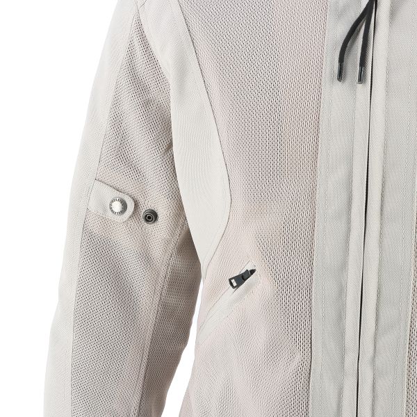 Helstons Stoner Evo Air Girl Mesh Silber