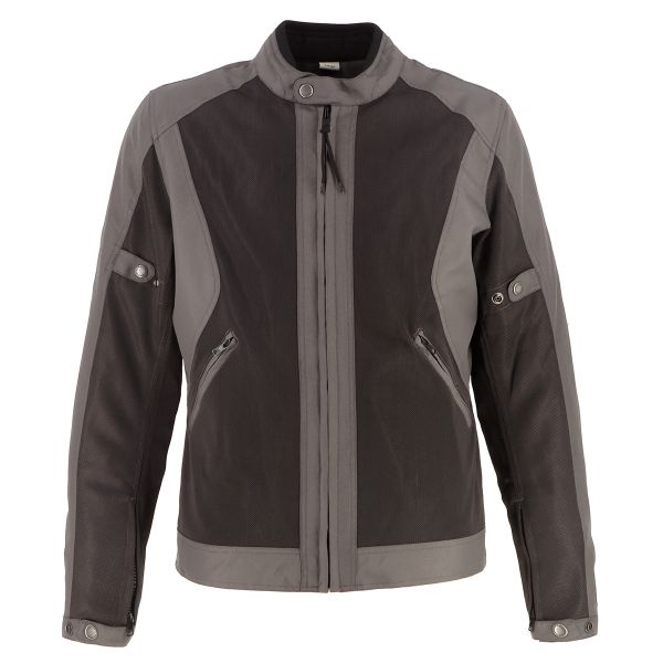 Motorradjacke Helstons Stoner Evo Air Men Mesh Grau