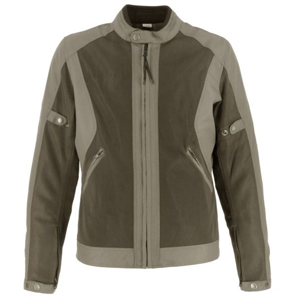 Motorradjacke Helstons Stoner Evo Air Men Mesh Khaki