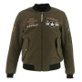Motorradjacke Helstons Tiger Canvas Khaki