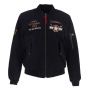 Motorradjacke Helstons Tiger Canvas Schwarz