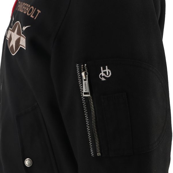 Helstons Tiger Canvas Schwarz