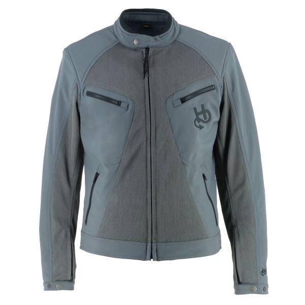 Motorradjacke Helstons Turbo Air Mesh Grey