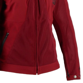 Helstons Turbo Girl Air Mesh Burgundy