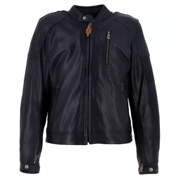 Motorradjacke Helstons Urban Air Leather Black Motorradjacke Helstons Urban Air Leather Black