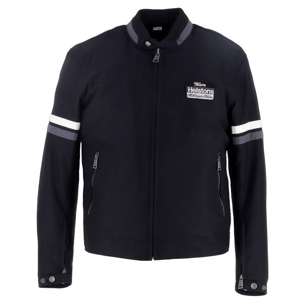 Motorradjacke Helstons V Series Black