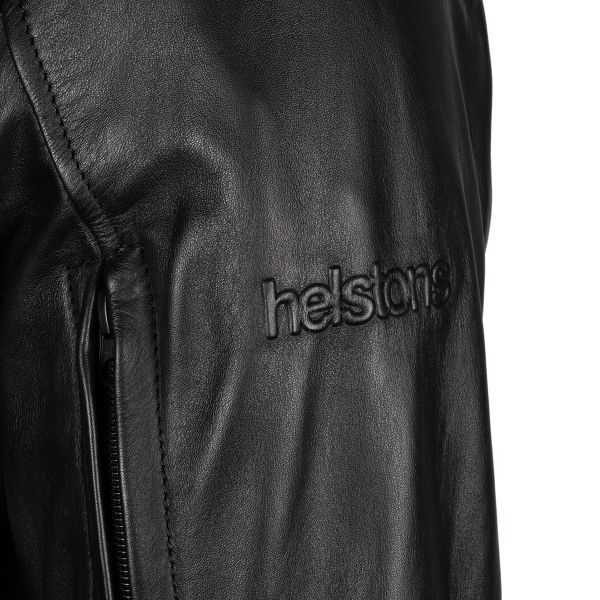 Helstons Vento Air Leather Rag Black