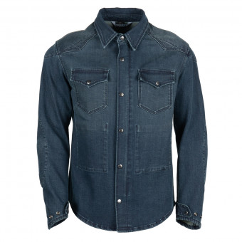 Motorradjacke Helstons Vince Coton Armalith Blue
