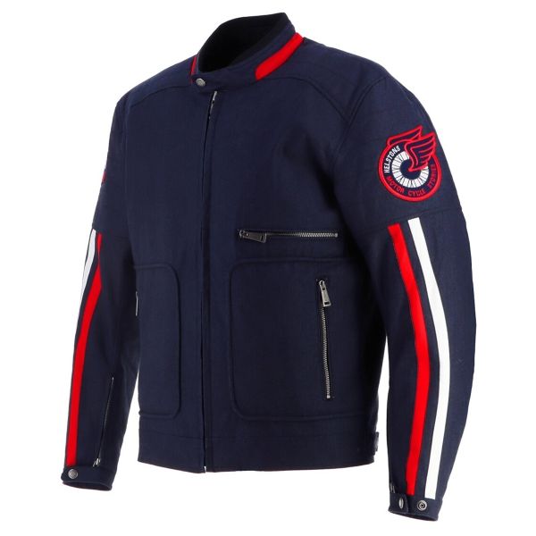 Helstons Vulcan Blue Red Beige