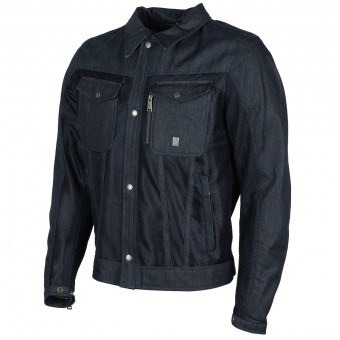 Motorradjacke Helstons Western Air Blue