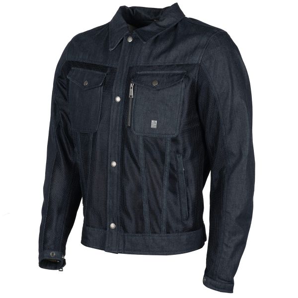Motorradjacke Helstons Western Air Blue Motorradjacke Helstons Western Air Blue