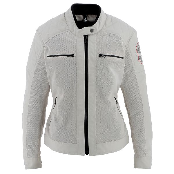 Motorradjacke Helstons Widow Air Mesh Silver Motorradjacke Helstons Widow Air Mesh Silver