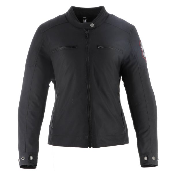 Motorradjacke Helstons Widow Black