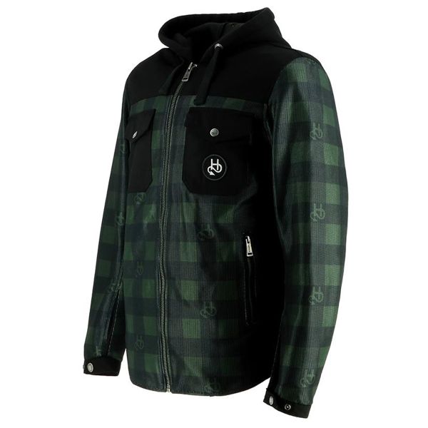Helstons Wood Air Black Green