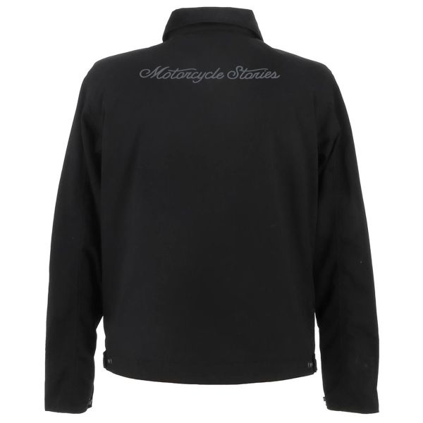 Helstons Worker Baumwolle Schwarz