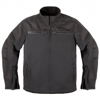 Motorradjacke ICON 1000 Nightbreed Jacket Black