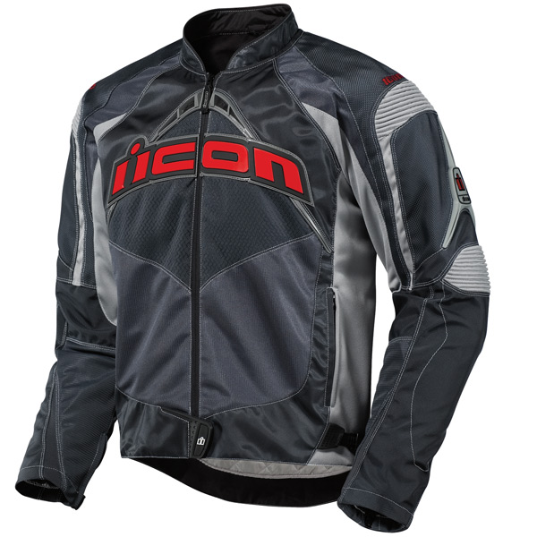 Motorradjacke ICON Contra Slate