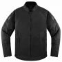 Motorradjacke ICON Mesh AF Black Black