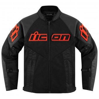 Motorradjacke ICON Mesh AF Leather Slayer