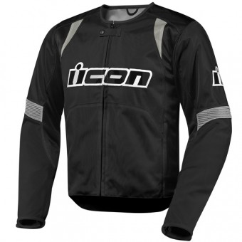 Motorradjacke ICON Overlord Black